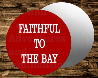 Metal  Sign Faithful to the Bay   Wreaths Crafts & miniatures Projects