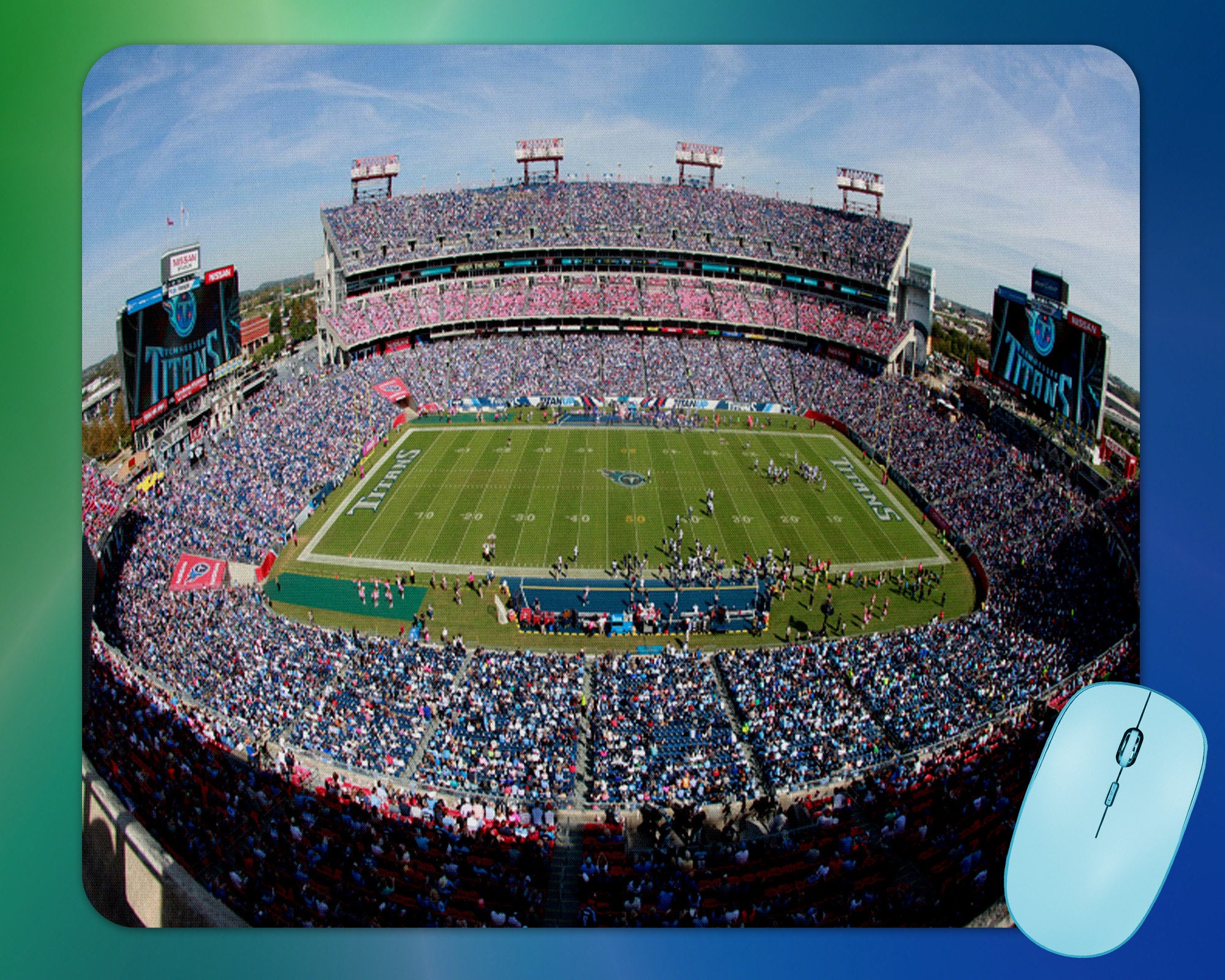 Tennessee Titans, 3D Stadium View, Tennessee Titans, Wall Art