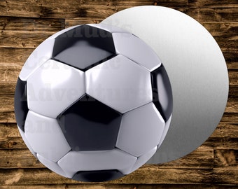 Metal  Sign SOCCER  football sign for Wreaths Crafts & miniatures Projects