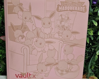 twilight trading card binder Handmade Pokmon Masquerade Holds 360 Cards Twilight Masquerade: 4-Pocket Binder Twilight