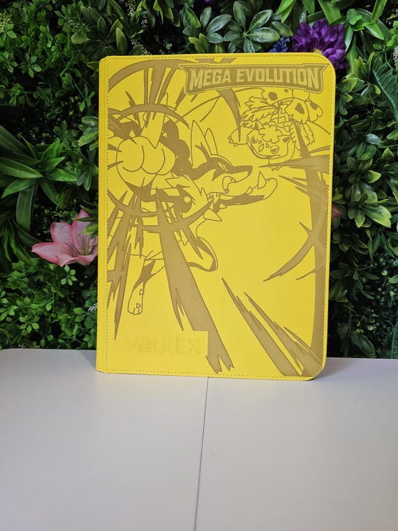 Mega Evolution Pokmon Card Binder | Zipper Binder | Mega Lucario EX Mega Evolutions Inspired Design | TCG Storage Album - Etsy Mega Evolution Pokmon Card Binder | Zipper Binder | Mega Lucario EX Mega Evolutions Inspired Design | TCG Storage Album - Etsy