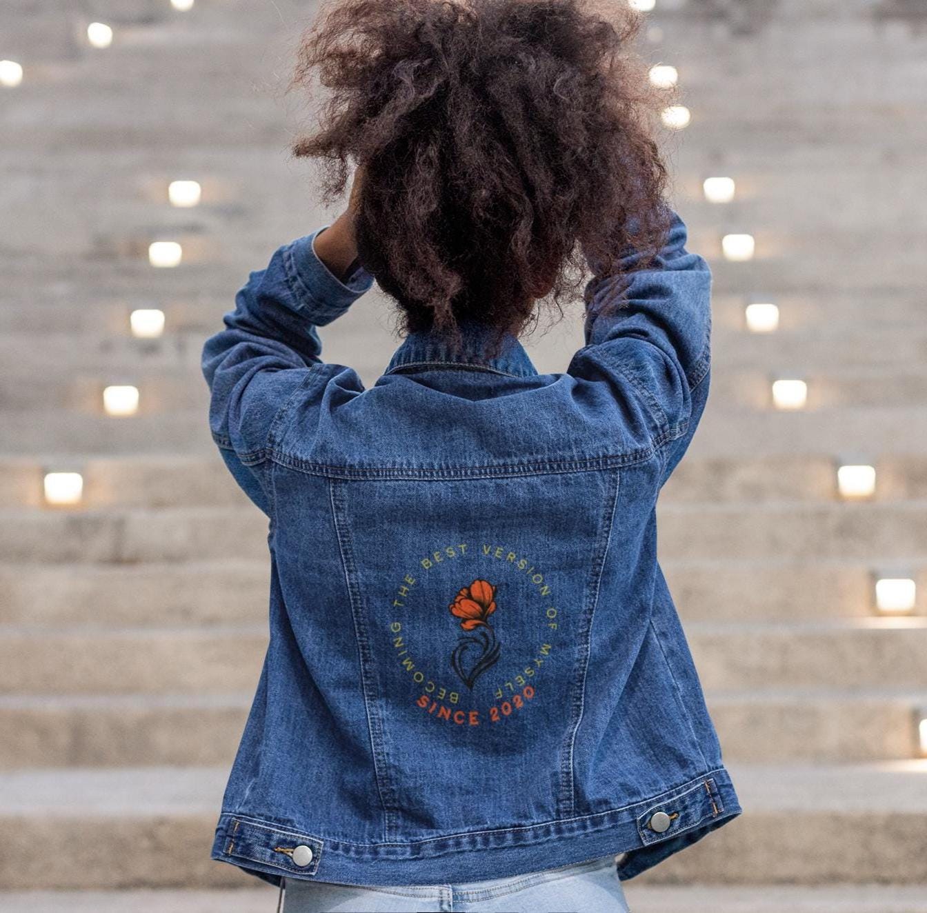 Poppy Jean Jacket - Etsy