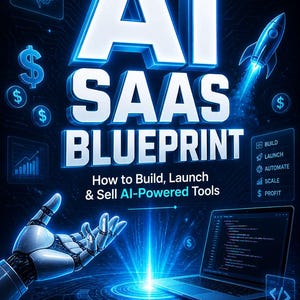 AI SaaS Launchpad: Från noll till 10 000/månad Bygga automatiserade verktyg (Komplett 50-sidig handbok)