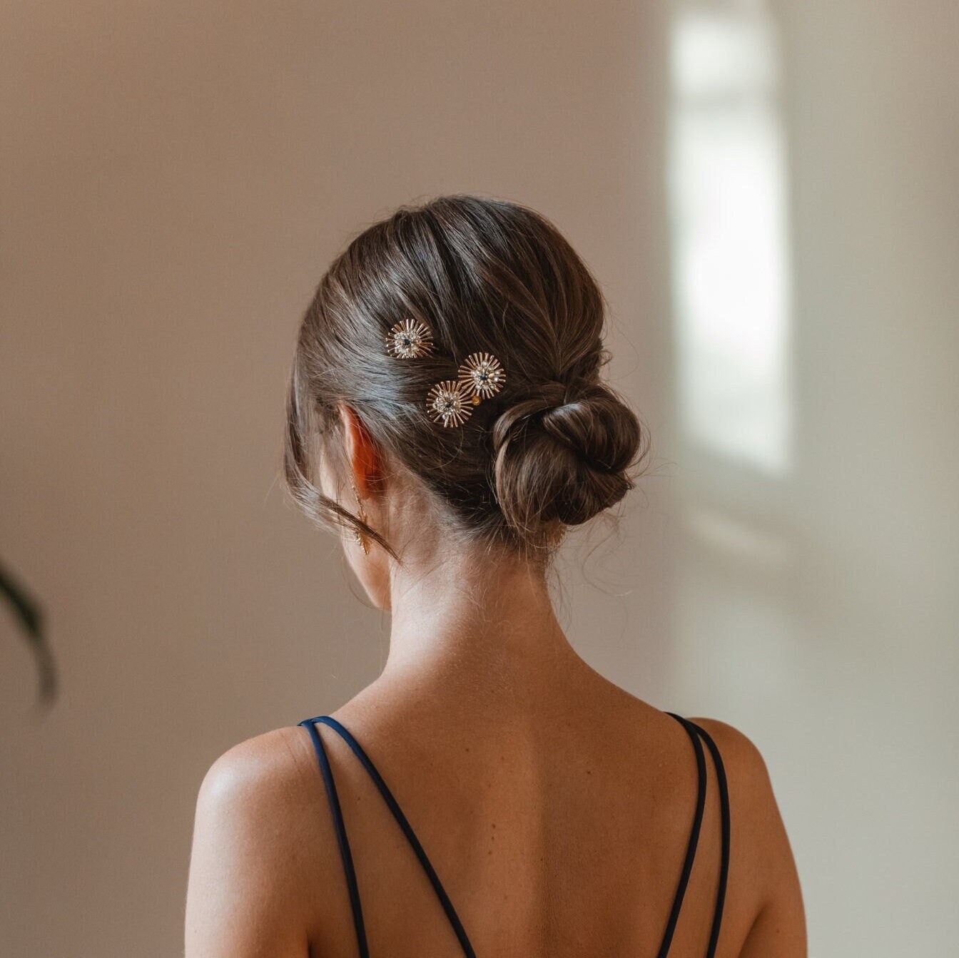 Elegant Star Design Hair Comb for Wedding or Special Occasions