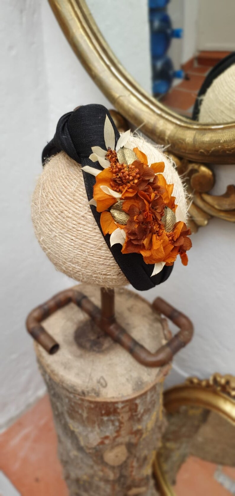 Black Turban Headband for Weddings Guests Made With Black Etsy UK