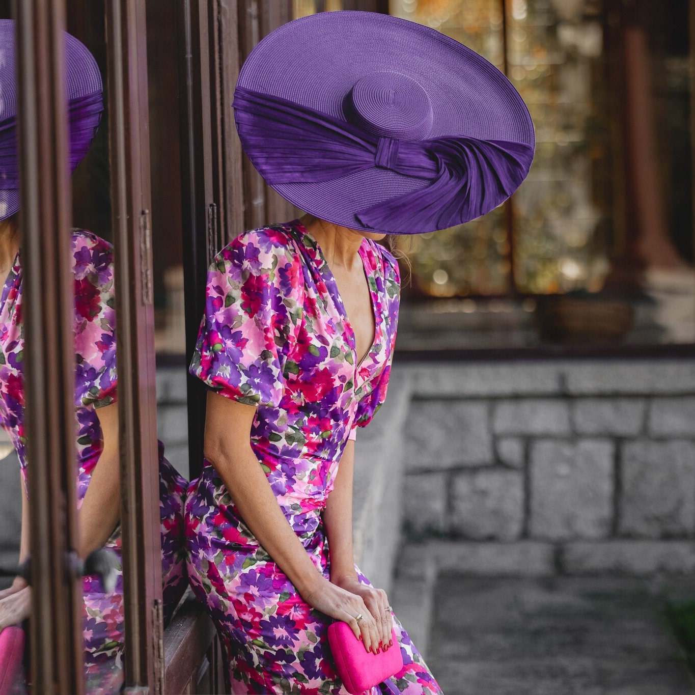 Fascinator Elegante Con Piume E Fiocco Per Donna - Royal Ascot, Matrimonio, Royal