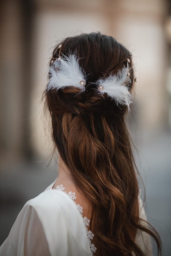 Elegant Bridal Hair Combs for Wedding Guests and Special Occasions View 3