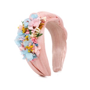 Elegant Embellished Veil Headband for Wedding Guest and Occasions