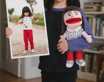 Pacynki ręczne na zamówienie, Pacynki ręczne na zamówienie ze zdjęć, Pacynki ręczne należące tylko do Ciebie, Ręcznie robione, Niepowtarzalny prezent