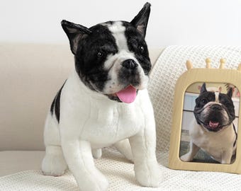 Lalka dla zwierząt | Ręcznie robiony prezent-pamiątka dla psa | Lalki dla zwierząt na zamówienie, inspirowane zdjęciami | Upamiętnienie zwierząt | Strata zwierzaka | Prezenty kondolencyjne