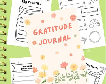 Kids Gratitude Journal – A Daily Dose of Positivity & Joy!