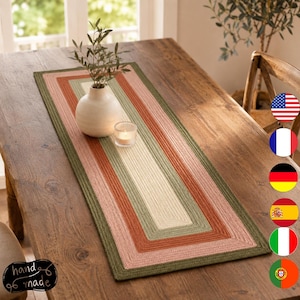 Crochet Table Runner Pattern PDF, Easy Rectangular Centerpiece, 3 Lengths, 6 Languages, Modern Home Decor Digital Download