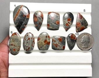 Peanut Obsidian Loose Cabochon AAA+ Quality Natural Gemstone Healing crystal