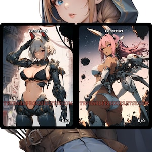 0/0 Construct Token (Double Sided) - Custom Card (#1)