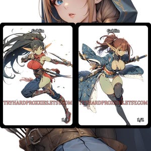 1/1 Goblin Token (Double Sided) - Custom Card (#2)