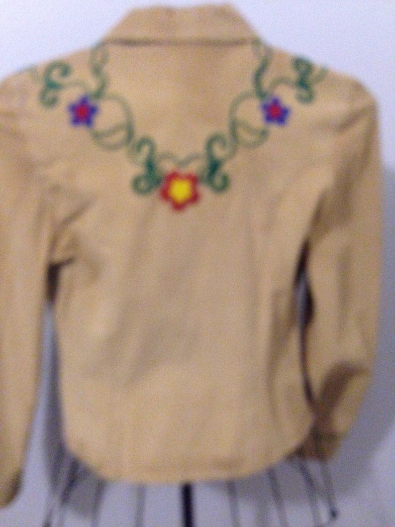Western Beaded Jacket Vintage by Phoenix USA Frontier Etsy