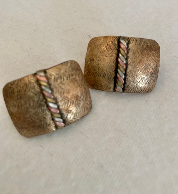 Marjorie Bear SF Vintage 1980 Earrings
