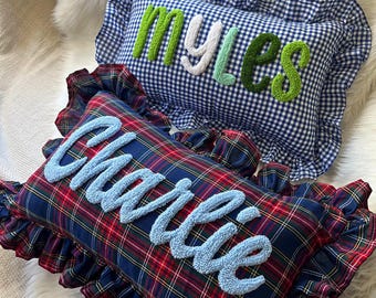 Punch Needle Custom Name Nursery Gift: Personalized Gift for Toddler