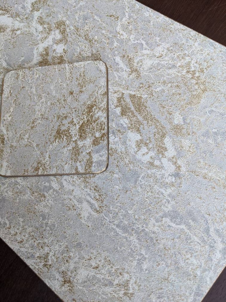 Luxury Gold Marble Effect Placemats Rectangle Placemats Boho Etsy UK