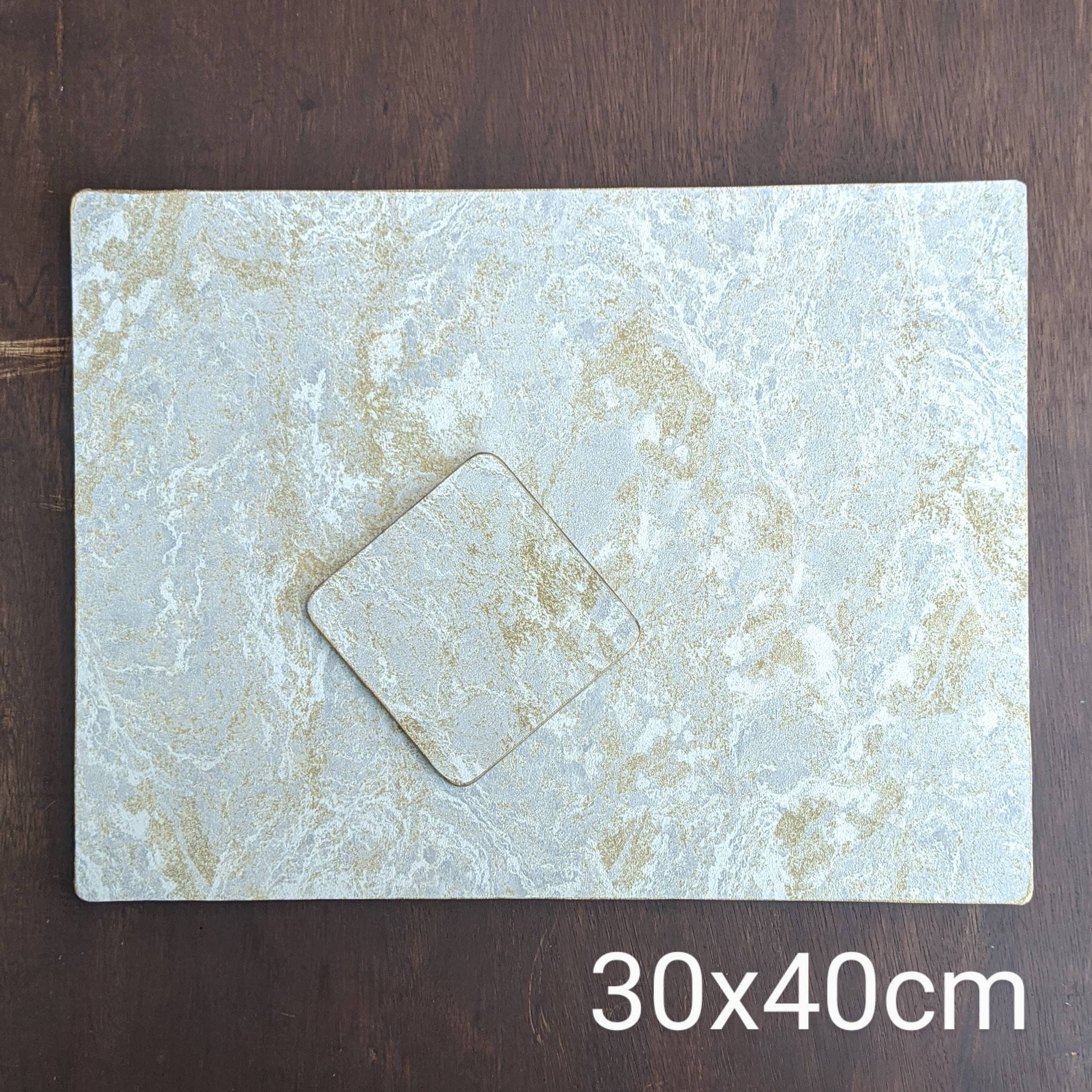 Luxury Gold Marble Effect Placemats Rectangle Placemats Boho Etsy UK