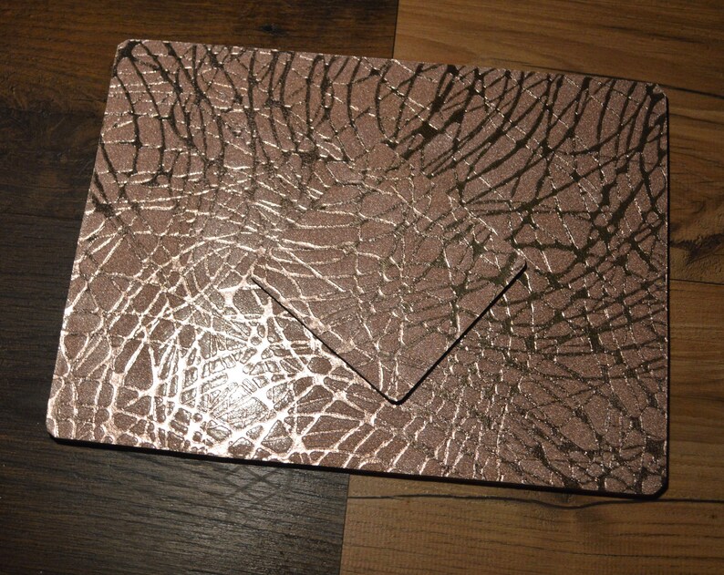 Luxury Rose Gold Placemats Splatter Coasters Copper ...