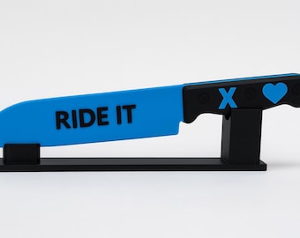 Cuchillo Lights Out “Ride It” / Impresión 3D