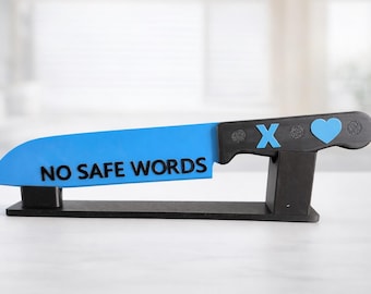 Lights Out Knife “Inga säkra ord” | 3D-utskrift