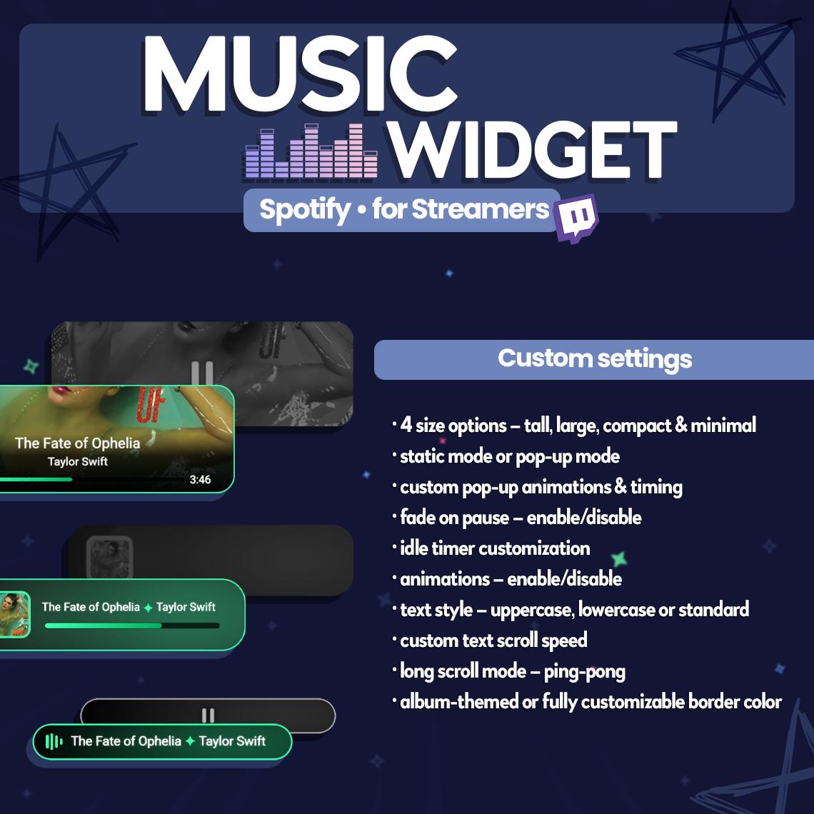 Now Playing Overlay Linux Spotify Now Playing Overlay for Twitch Streamers – OBS, Streamelements ...