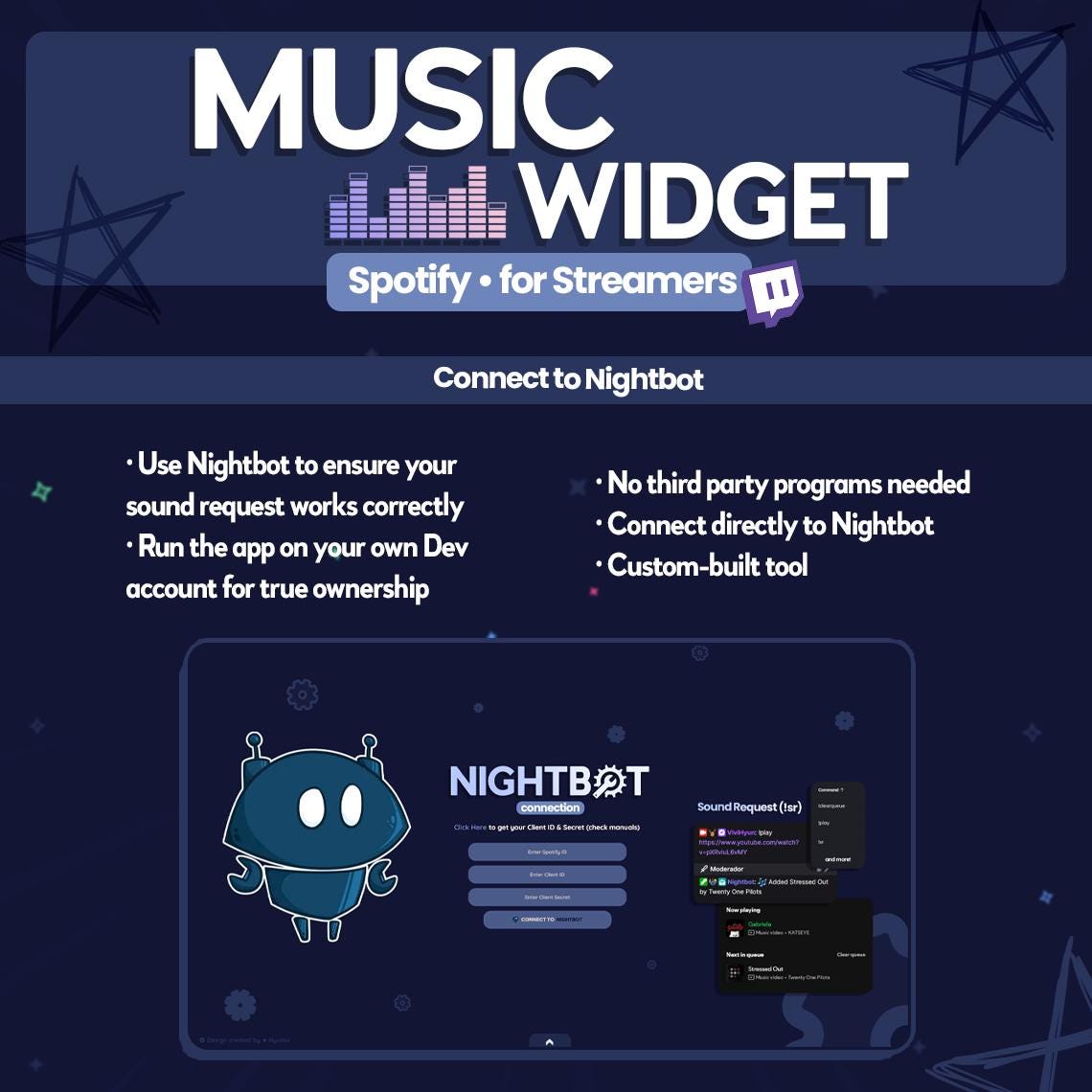 Now Playing Overlay Linux Spotify Now Playing Overlay for Twitch Streamers – OBS, Streamelements ...