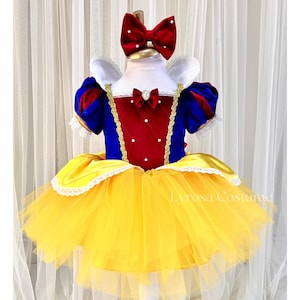 Snow White Costume for Toddler, Princess Baby Dress