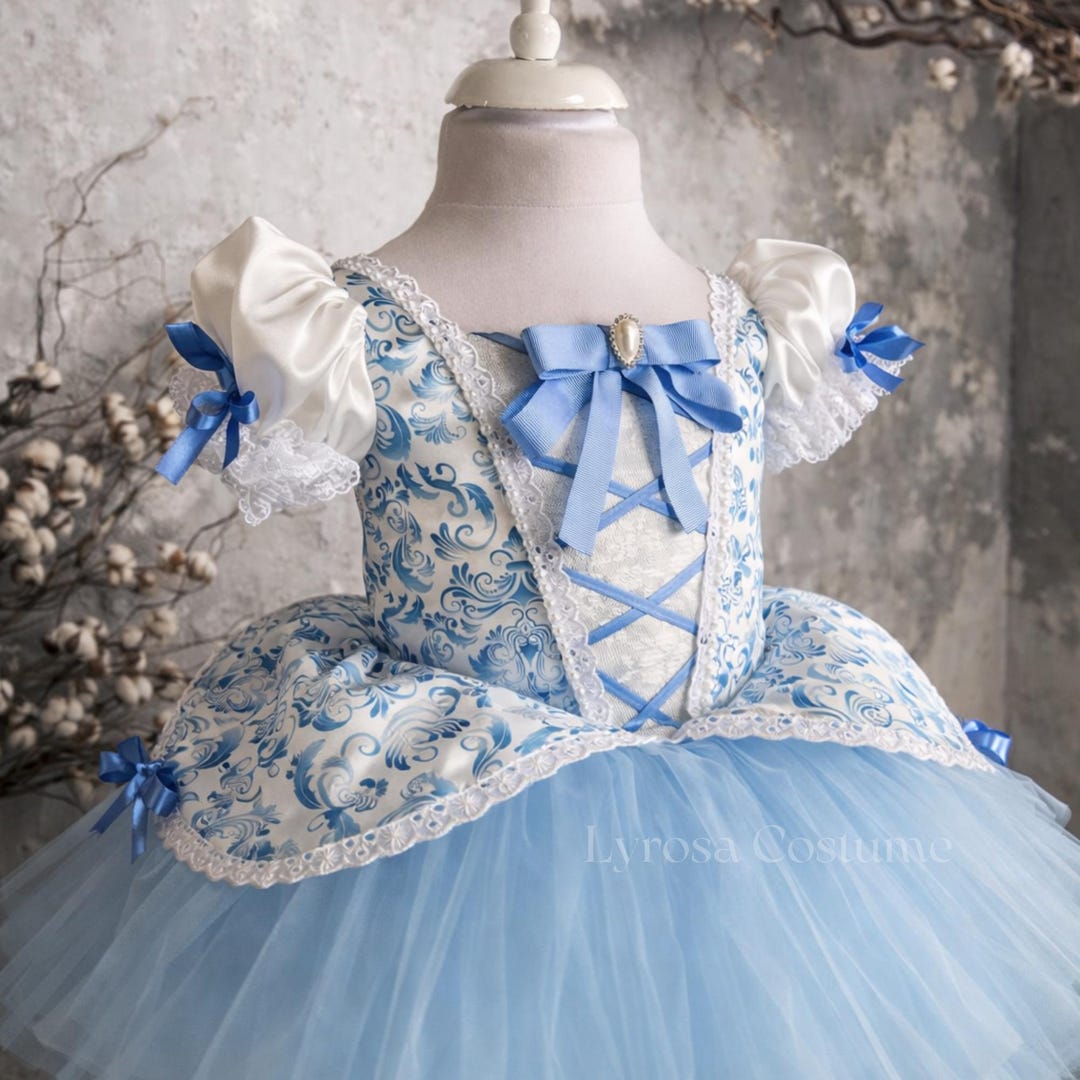 cinderella-dress-for-toddler-princess-baby-dress-etsy