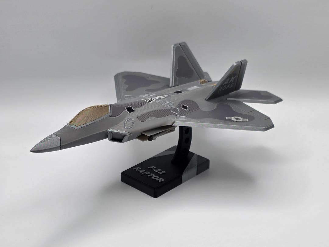 F 22 Raptor R Model F-22 Raptor Airplane Model - Etsy