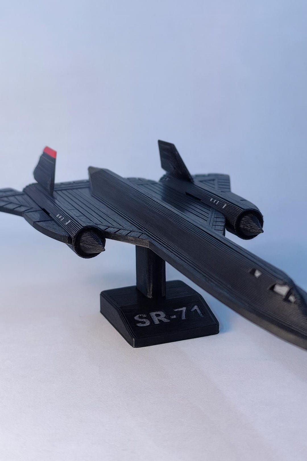 SR-71 Blackbird Airplane Model - Etsy