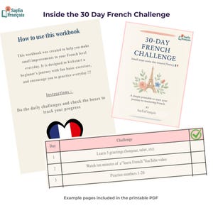 French Learning Starter Pack – Printable PDF Bundle - Etsy