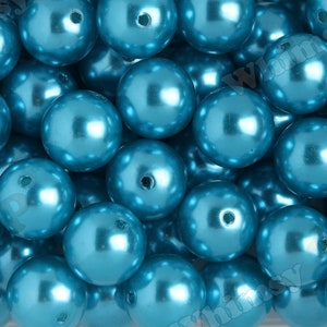 1 Box Ocean Mix Baking Painted Crackle Glass Pearl Bead Sets 10mm Hole  1.3~1.6mm