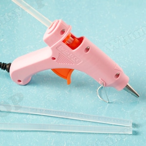 Mini pistola per colla compatta, perfetta per delicati progetti fai-da-te e artigianali