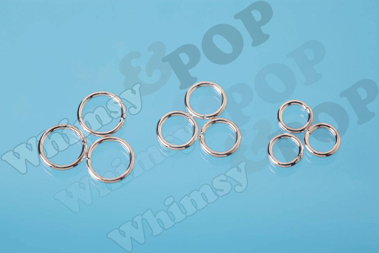 6mm 7mm 8mm Rose Gold Jump Ring Findings Bronze Jump Rings Etsy