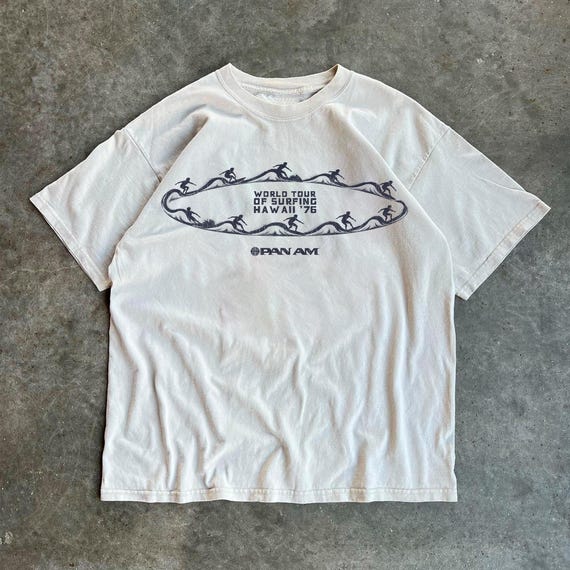 World Tour Of Surfing - Hawaii 76 - Retro Surf Tee - Surf T-shirt
