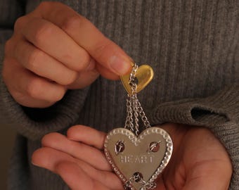 Rompecabezas – Dos corazones / Juguete de lógica creativo de metal para ejercitar la mente (5+ años)