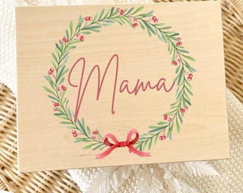 Holzbox - Muttertag Geschenk - besondere Holzbox für Muttertag - Best Mom Holzkiste