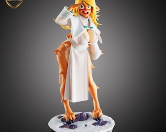 Figura de resina de Noelle Holiday – Figura de colección antropogénica para adultos, pintada a mano