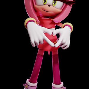 Amy rose figure - Etsy 日本