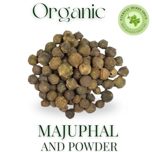 Majuphal (Pulver) • Manjakani • Quercus Infectoria • Gallnüsse • Eichengalle • Natürliche Kräuter von EHS