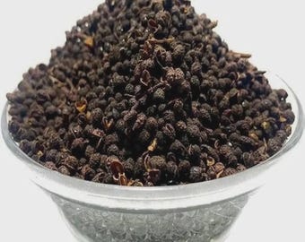 Graines de poivre de Timur biologiques, Tomar beej, épices de cendre de barbarie du Népal