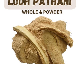 Écorce de Lodhra : herbe organique sèche de Lodh Pathani (entière ou poudre)