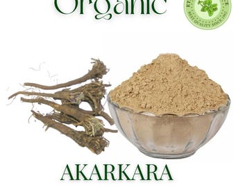 Racines d'Akarkara : Racine pellitoire naturelle - Entière/Poudre