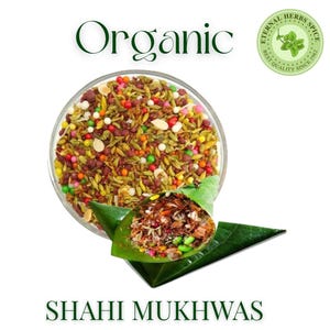 SHAHI MUKHWAS, Mouth Freshener, Aftermeal Candy, Mix Mithi Saunnf by EHS