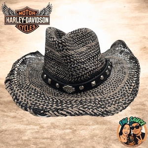 HARLEY DAVIDSON ウエスタンハット Harley Davidson Cowboy Hat - Etsy