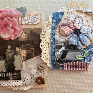 2 - Vintage Photo Collage Snippets