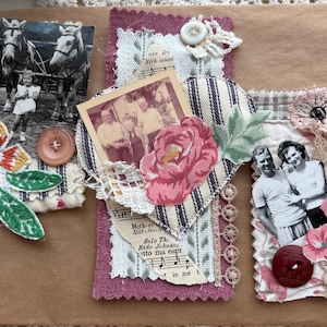 3 - Vintage Photo Collage Snippets